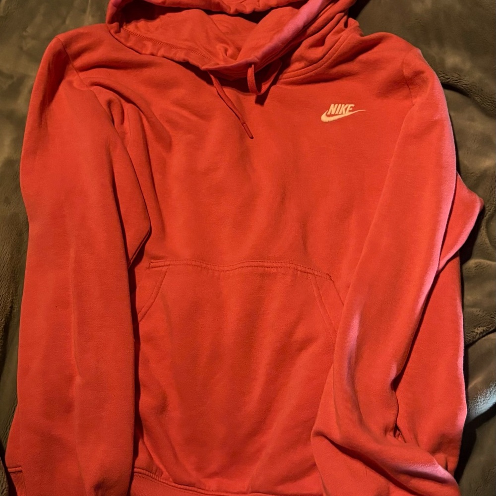 Nike Pink Pullover Hoodie